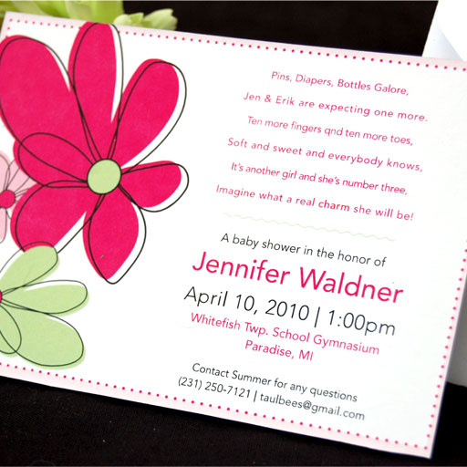 Baby Shower Invitaiton 1